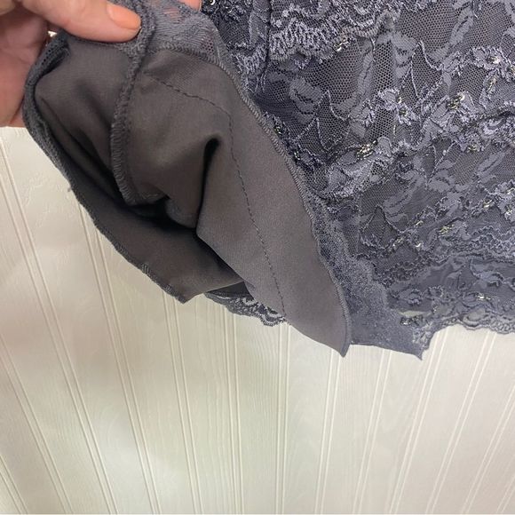 Marina Lace Sequined Stretch Body Con Formal Dress Size 22W - Picture 9 of 14